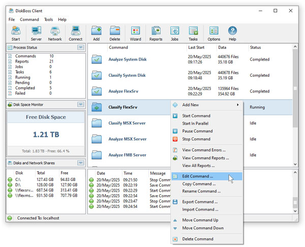 DiskBoss Data Management Server